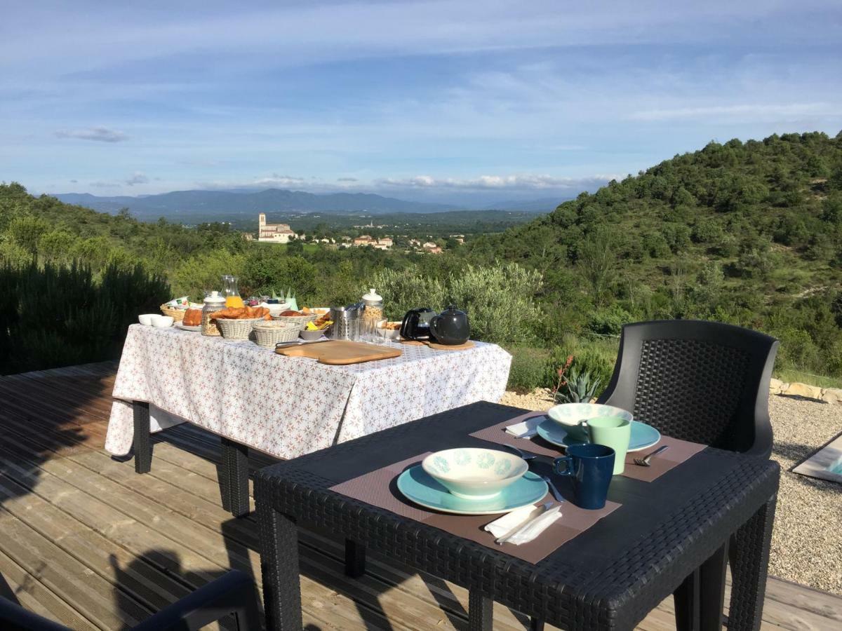 그로스피에르 Les Agaves Piscine Panoramique Vue Exceptionnelle B&B 외부 사진